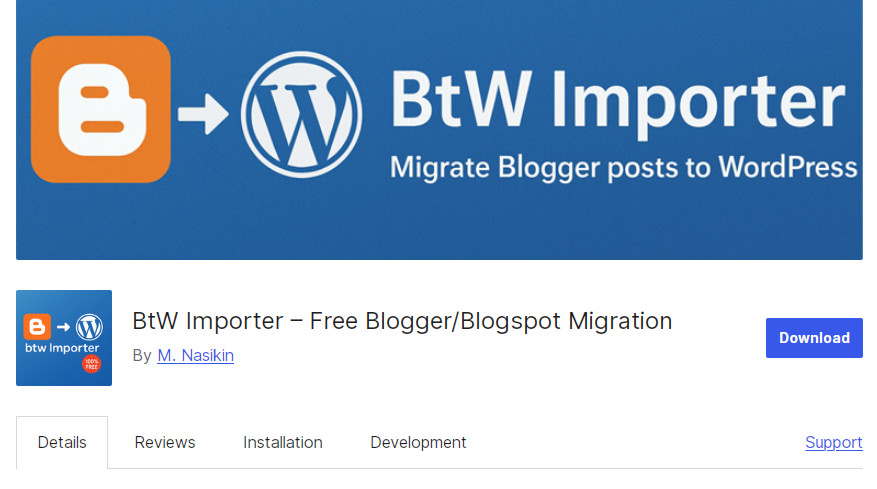 Plugin Terbaik Import Artikel Blogger ke Wordpress